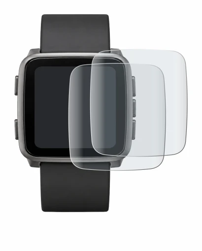 Image of the device Pebble Time 2 2026 with a wide variety of screen protectors.