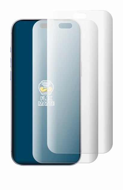 Image of the device Apple iPhone 18 Pro Max with a wide variety of screen protectors.