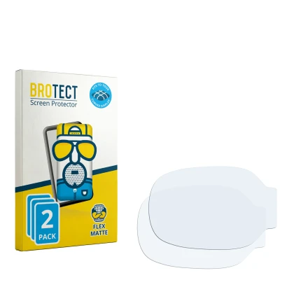 Front side of a product packaging with the brand logo BROTECT. Next to it is the corresponding screen protector.