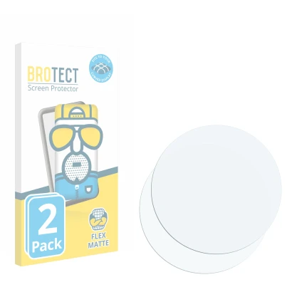 Front side of a product packaging with the brand logo BROTECT. Next to it is the corresponding screen protector.