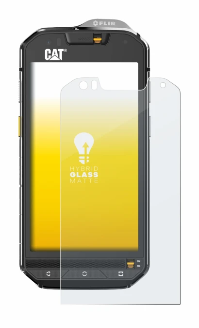Image of the device Caterpillar Cat S60 with a wide variety of screen protectors.