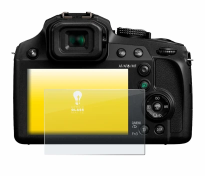 Image of the device Panasonic Lumix DC-FZ82 with a wide variety of screen protectors.