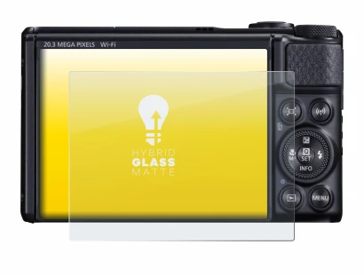 Image of the device Canon PowerShot SX740 HS with a wide variety of screen protectors.