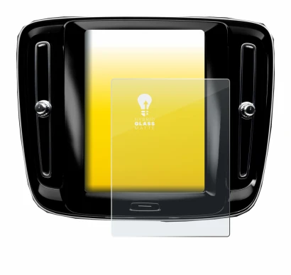 Image of the device Volvo XC40 Sensus Connect 8.7" 2018-2020 with a wide variety of screen protectors.