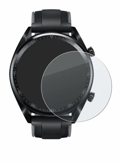 Image of the device Huawei Watch GT (46 mm) 2018 with a wide variety of screen protectors.
