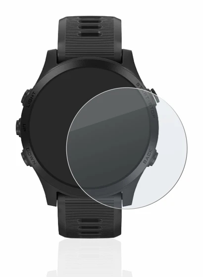 Image of the device Garmin Forerunner 945 with a wide variety of screen protectors.