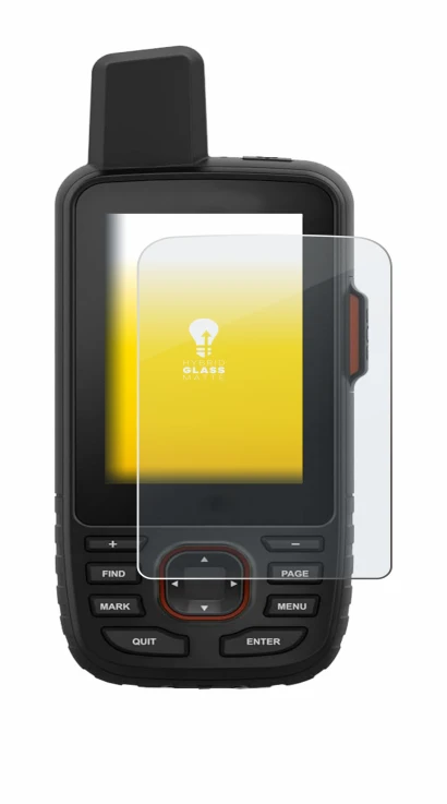 Image of the device Garmin GPSMAP 66i with a wide variety of screen protectors.
