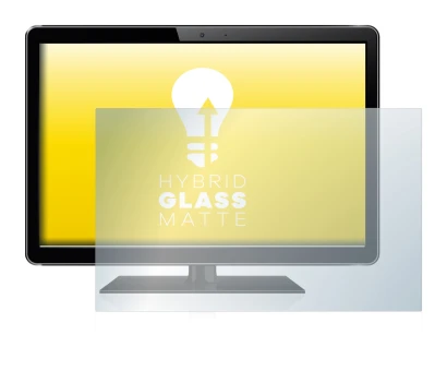 Image of the device with a wide variety of screen protectors.