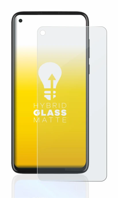 Image of the device Motorola Moto G8 Power with a wide variety of screen protectors.