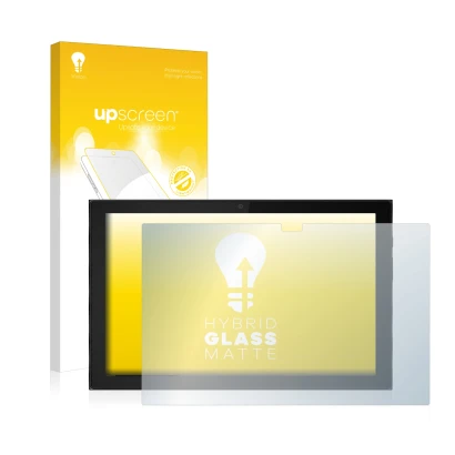 Front side of a product packaging with the brand logo upscreen. Next to it is the device Lenovo IdeaPad Duet 3i (Landscape) sh