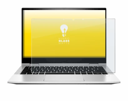 Image of the device HP EliteBook x360 830 G8 with a wide variety of screen protectors.