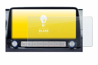 Image of the device Hyundai Kona 2020 Infotainment System 10" with a wide variety of screen protectors.
