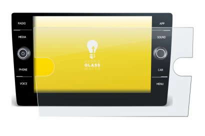 Image of the device Volkswagen T6 2021 Discover Media 8" with a wide variety of screen protectors.