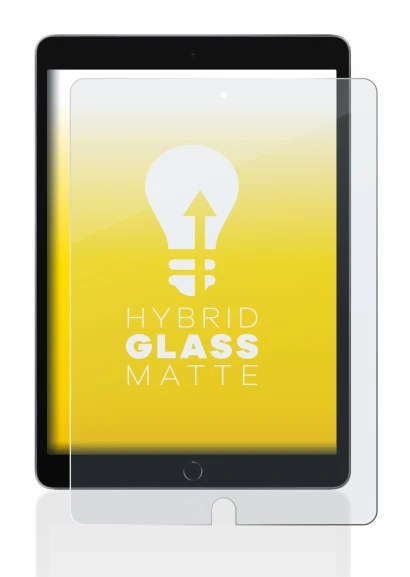 Image of the device Apple iPad 10.2" WiFi 2021 (9th Gen.) with a wide variety of screen protectors.