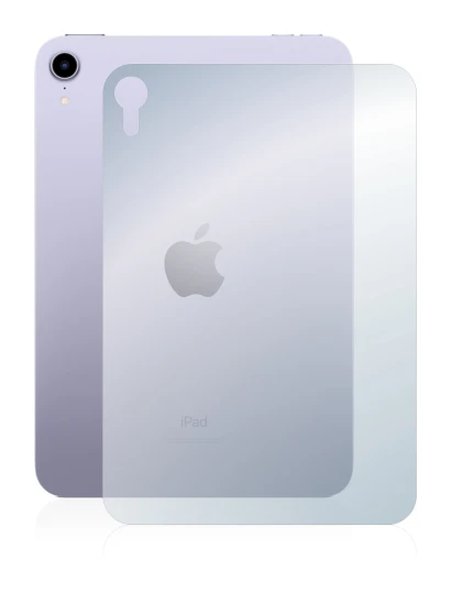 Image of the device Apple iPad Mini 6 WiFi 2021 (6. Gen, Back) with a wide variety of screen protectors.