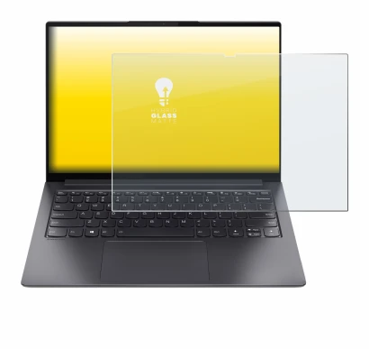 Image of the device Lenovo Yoga Slim 7 Pro 14" with a wide variety of screen protectors.