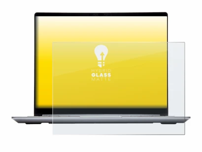 Image of the device Framework Laptop 13 with a wide variety of screen protectors.