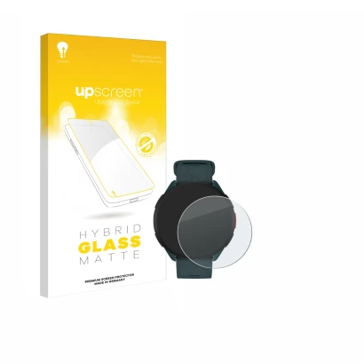 Front side of a product packaging with the brand logo upscreen. Next to it is the device Polar Pacer shown with the correspond