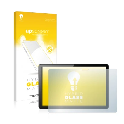 Front side of a product packaging with the brand logo upscreen. Next to it is the device Lenovo Tab M10 (3th Gen.) shown with 