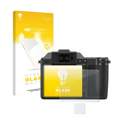 Front side of a product packaging with the brand logo upscreen. Next to it is the device Hasselblad X2D 100C shown with the co