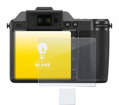 Image of the device Hasselblad X2D 100C with a wide variety of screen protectors.