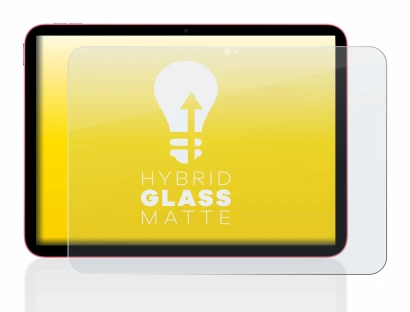 Image of the device Apple iPad 10.9" WiFi 2022 (10th Gen.) with a wide variety of screen protectors.