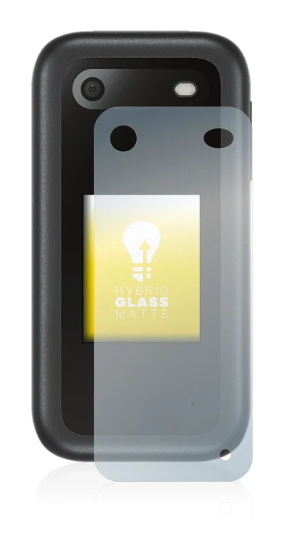 Image of the device Nokia 2660 Flip (Back) with a wide variety of screen protectors.