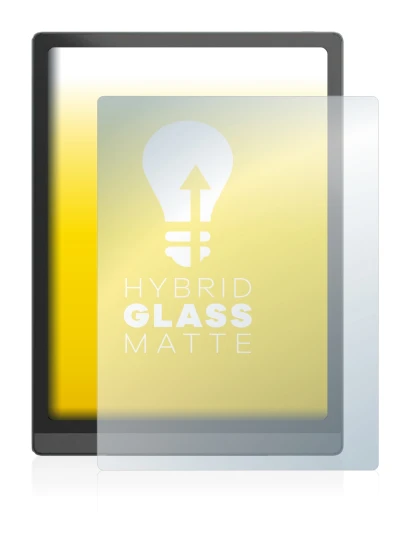 Image of the device Boox Tab X with a wide variety of screen protectors.