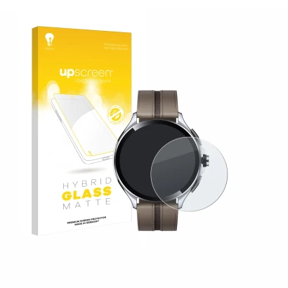 Front side of a product packaging with the brand logo upscreen. Next to it is the device Xiaomi Watch 2 Pro shown with the cor