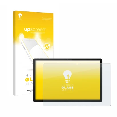 Front side of a product packaging with the brand logo upscreen. Next to it is the device Lenovo Tab P12 2023 shown with the co