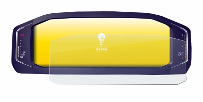 Image of the device Volkswagen Passat B8 Digital Cockpit 10,25" with a wide variety of screen protectors.