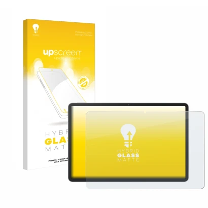 Front side of a product packaging with the brand logo upscreen. Next to it is the device Huawei MatePad 11.5" PaperMatte Editi