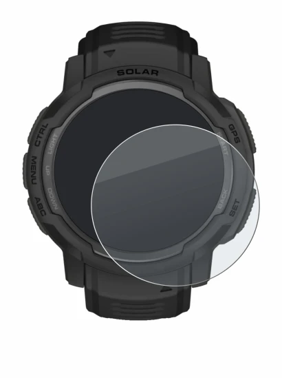 Image of the device Garmin Instinct Crossover AMOLED with a wide variety of screen protectors.