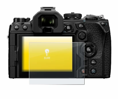 Image of the device Olympus OM System OM-1 Mark II with a wide variety of screen protectors.