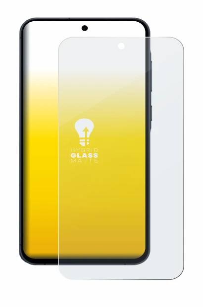 Image of the device Samsung Galaxy A55 5G with a wide variety of screen protectors.