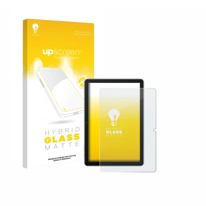 Front side of a product packaging with the brand logo upscreen. Next to it is the device Blackview Tab 70 shown with the corre