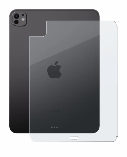 Image of the device Apple iPad Pro 11" 2024 (Back) with a wide variety of screen protectors.