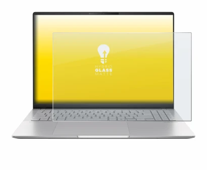 Image of the device ASUS Vivobook S16 OLED M5606 with a wide variety of screen protectors.