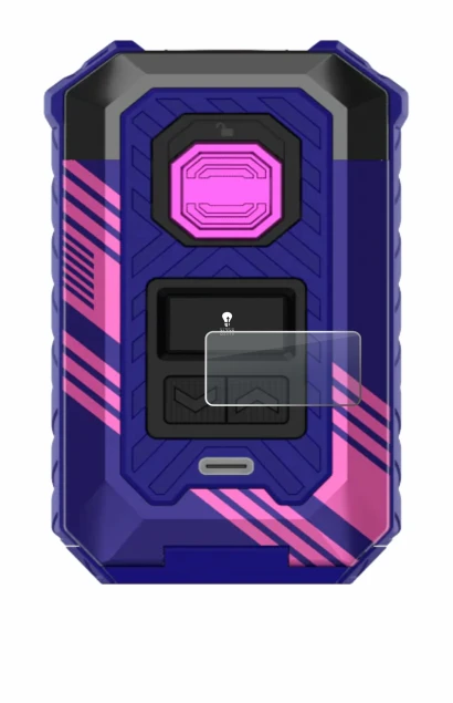 Image of the device Vaporesso Armour Max with a wide variety of screen protectors.
