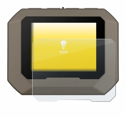 Image of the device Garmin Xero C1 Pro with a wide variety of screen protectors.