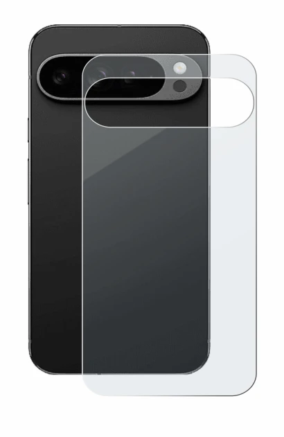 Image of the device Google Pixel 9 Pro XL (Back) with a wide variety of screen protectors.