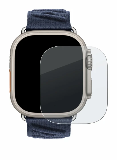 Image of the device Apple Watch Hermès Ultra 2 with a wide variety of screen protectors.