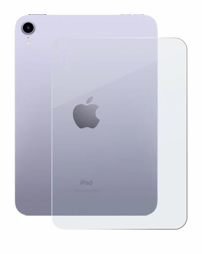 Image of the device Apple iPad Mini 7 2024 (Back) with a wide variety of screen protectors.