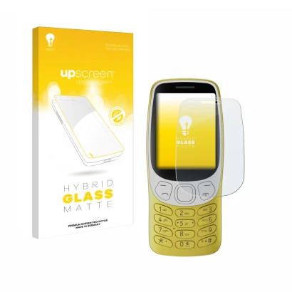 Front side of a product packaging with the brand logo upscreen. Next to it is the device Nokia 3210 shown with the correspondi