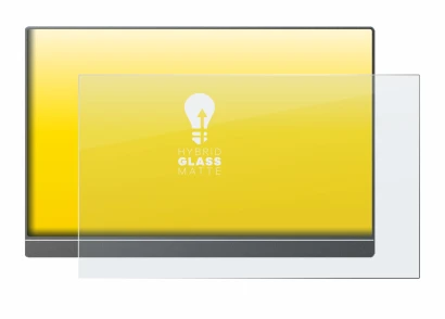 Image of the device Arzopa Z1FC 16.1" with a wide variety of screen protectors.