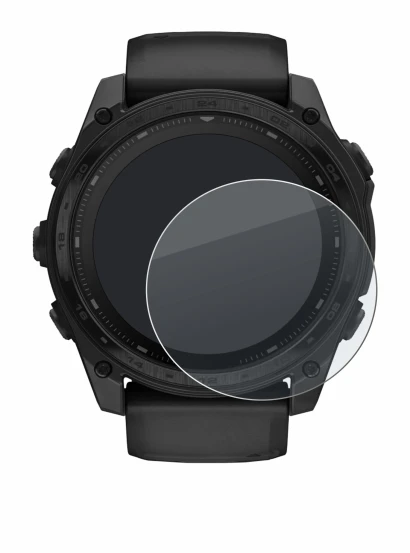 Image of the device Garmin Tactix 8 Solar (51 mm) with a wide variety of screen protectors.