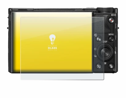 Image of the device Sony Cyber-Shot DSC-RX100 VIIA with a wide variety of screen protectors.