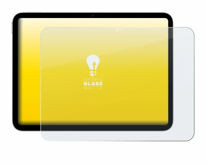 Image of the device Apple iPad A16 11" WiFi 2025 (11th Gen.) with a wide variety of screen protectors.