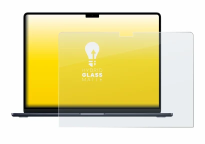 Image of the device Apple MacBook Air 15" M4 2025 with a wide variety of screen protectors.