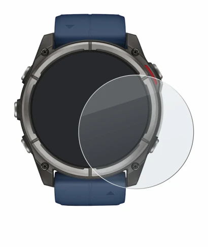 Image of the device Garmin quatix 8 (51 mm) with a wide variety of screen protectors.